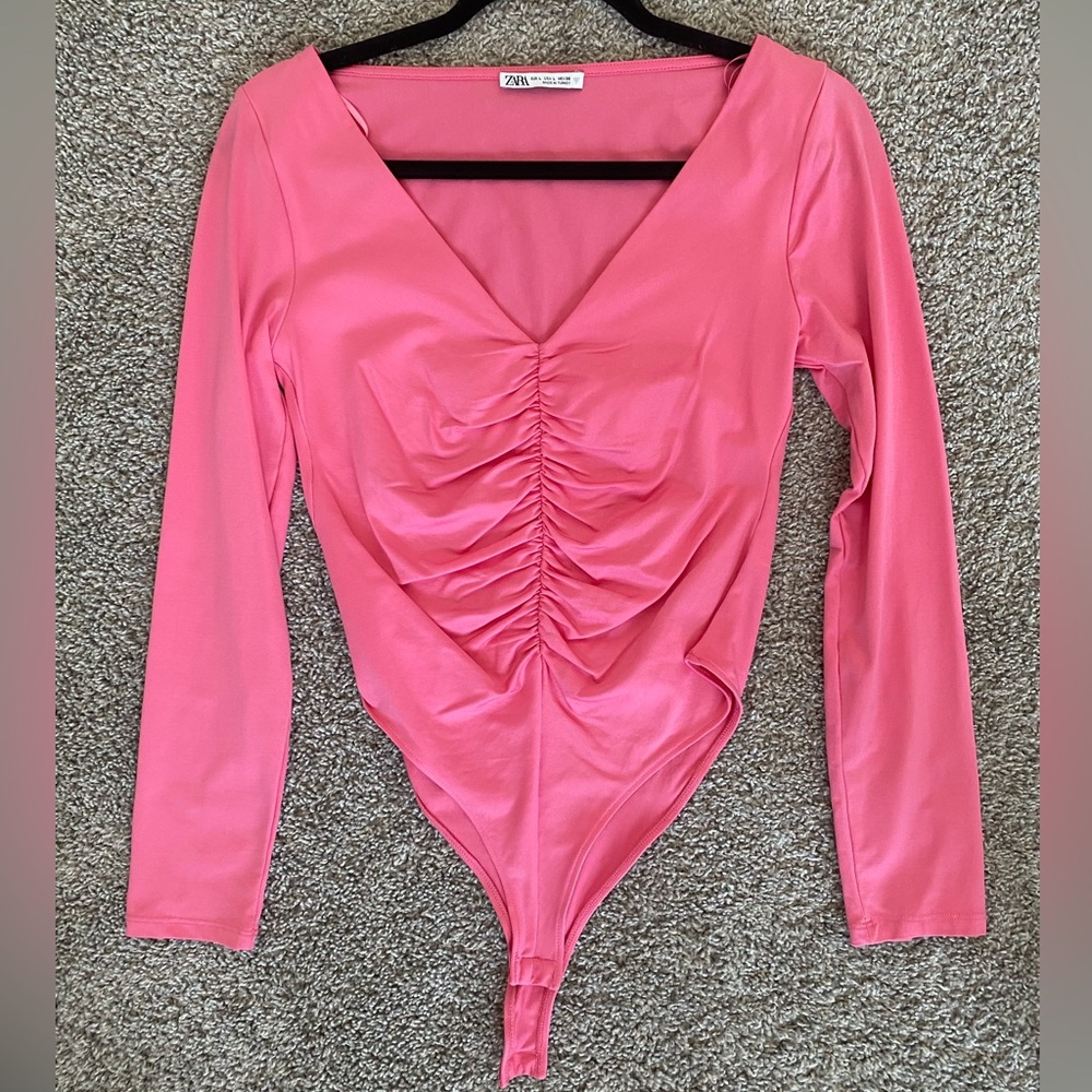 ZARA Pink bodysuit in great condition